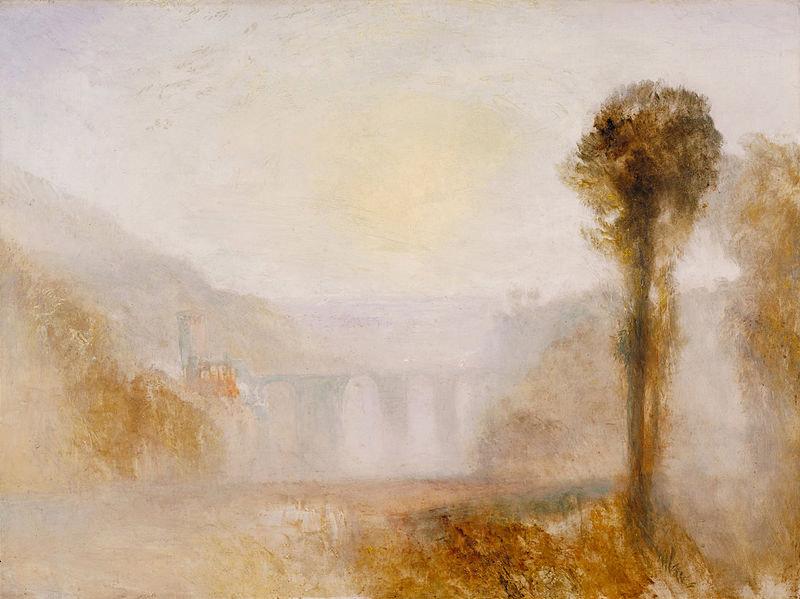 Joseph Mallord William Turner The Ponte Delle Torri, Spoleto